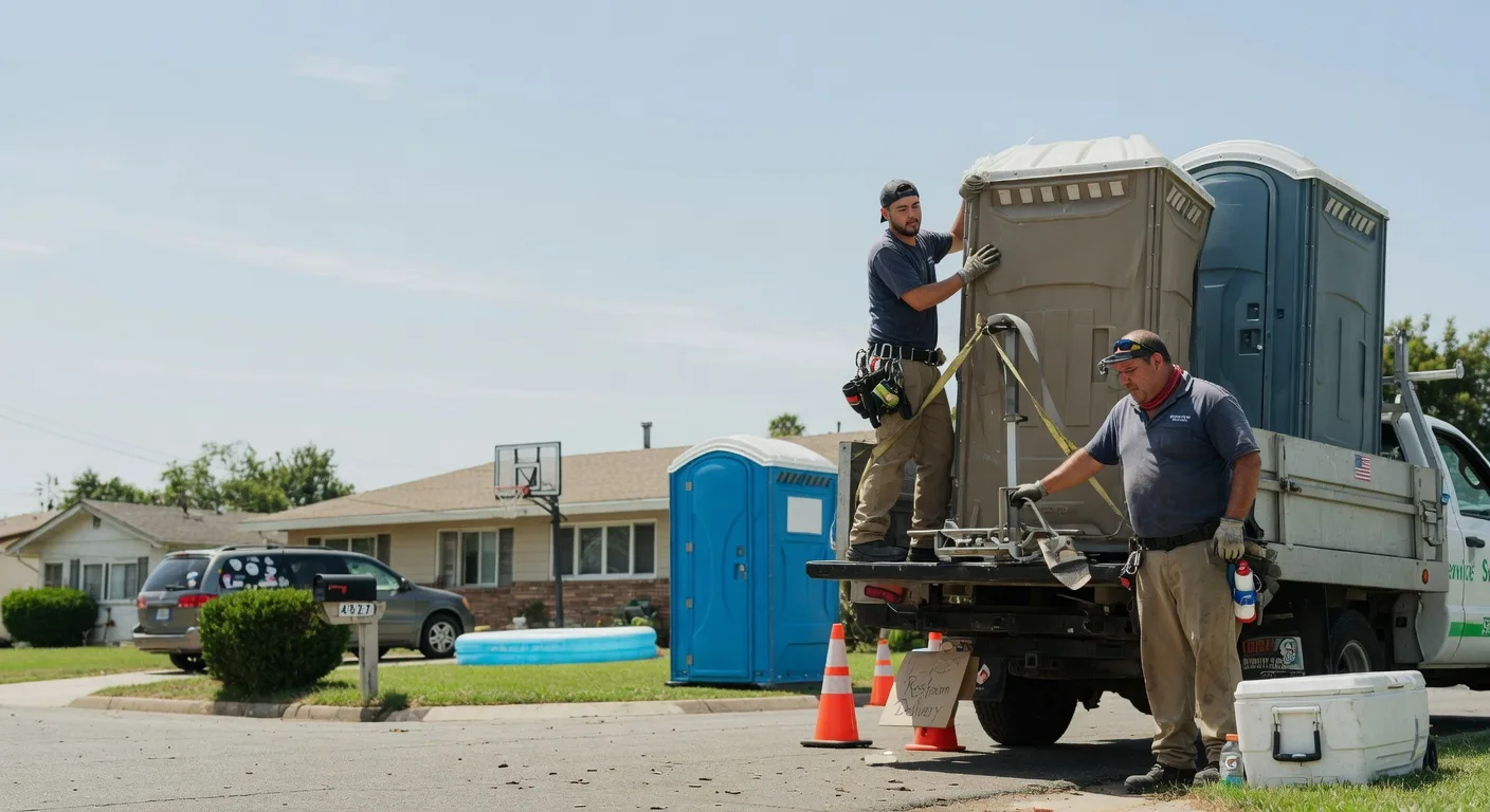 Porta Potty Rental in Garner, NC near me