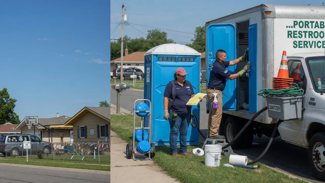 Portable Toilet Rental in Garner, NC near me